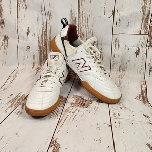 New Balance Numeric 288 Mens ClassicSkateboarding Leather Sneakers Size 11 White